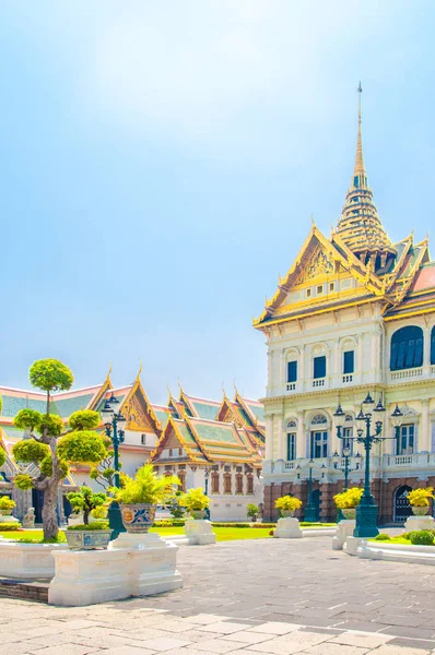 The Main Hall of Royal Grand Palace at Wat Phra Kaew, Grand Pala — Stock Photo, Image