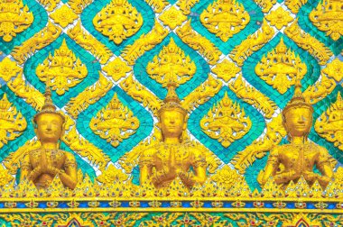 Melek ve Garuda heykel Tay desen, Grand palace ile bir