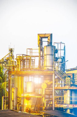 petrol rafineri tesisi formu sanayi bölgesi, sanayi görünümü