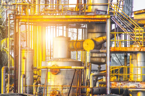 petrol rafineri tesisi formu sanayi bölgesi, sanayi görünümü