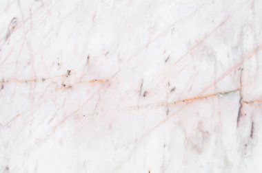 Arka plan için doğal desenli beyaz mermer dokusu.