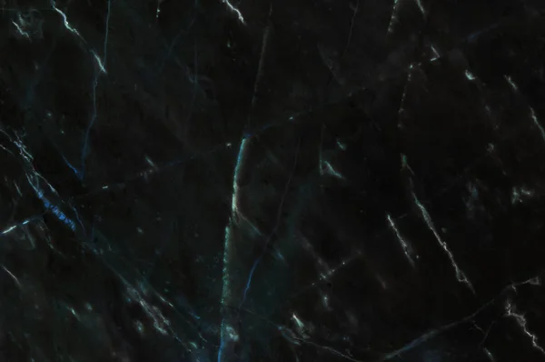 Donker zwart marmeren textuur met natuurlijke patroon voor de achtergrond. — Stockfoto