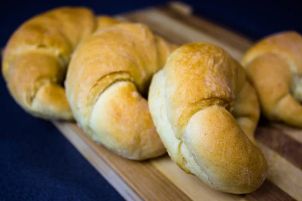 Krokante crescent rolls — Stockfoto