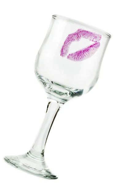 Pocałunek na okulary — Zdjęcie stockowe