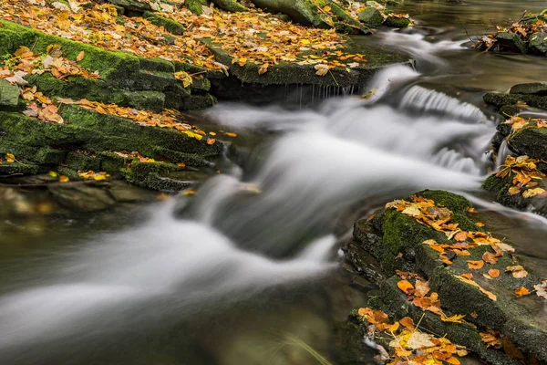 View of autumn waterfalls — Stock Photo, Image