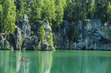 Adrszpach-Teplice rocks gölde