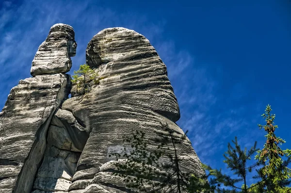 Adrspach-Teplice Rocks, Czech Republic — Stock Photo, Image
