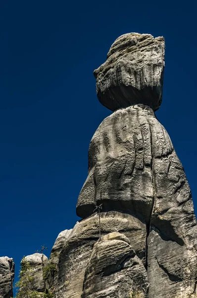 Adrspach-teplice rotsen, Tsjechië — Stockfoto