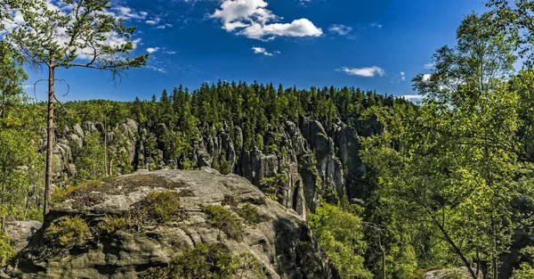 Adršpach-teplice rocks, Tjeckien — Stockfoto