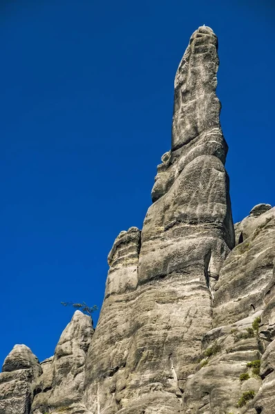 Adrspach-Teplice Rocks, República Checa — Fotografia de Stock