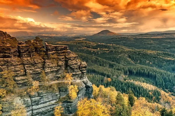 Autunno Porta di Pravcice — Foto Stock