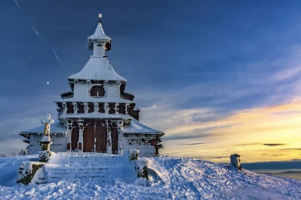 Church on Radhosti — Stock Photo, Image