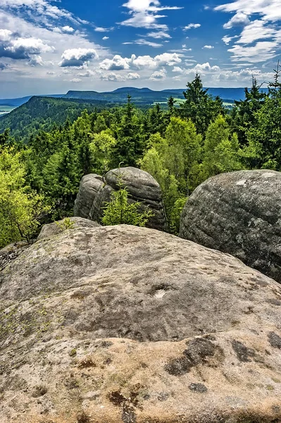 Adrspach-Teplice Rocks, Czech Republic — Stock Photo, Image