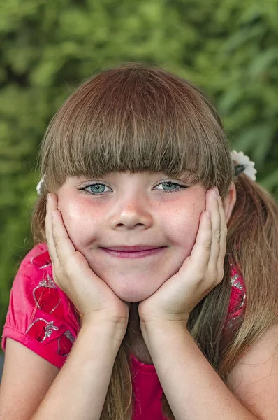 Retrato de menina — Fotografia de Stock