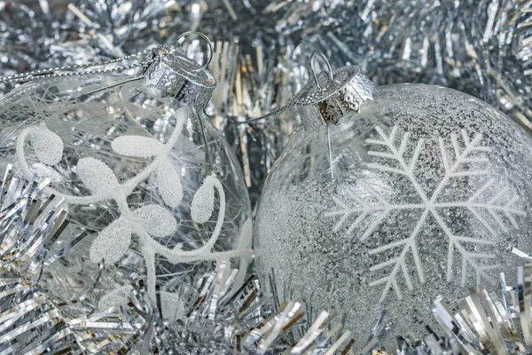 Detalle decoraciones navideñas — Foto de Stock