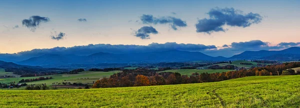 Vue panoramique sur la campagne — Photo