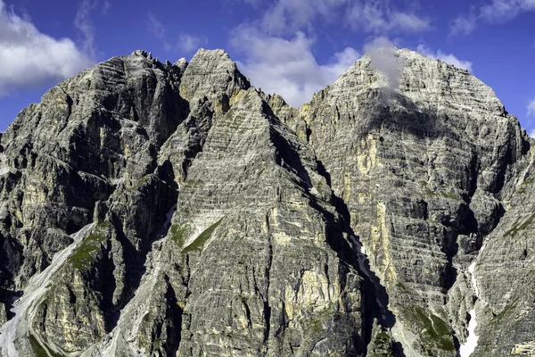 Pohled z horského sedla Kreuzjoch — Stock fotografie