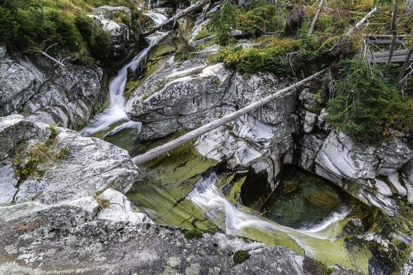 Wasserfälle von studeny Bach — Stockfoto