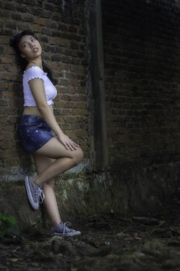 Endonezyalı genç kız