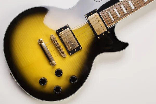 Zářivá sluneční kytara — Stock fotografie