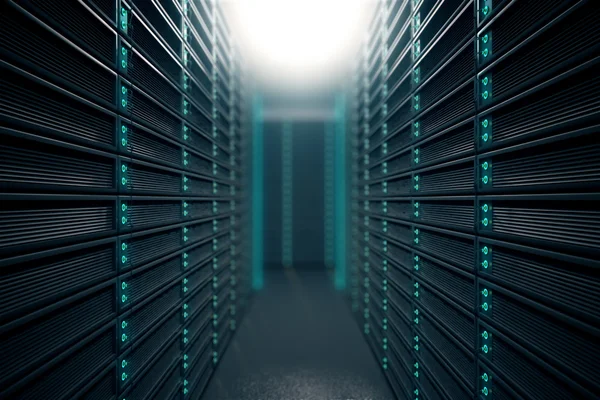 Server room front — Stock Photo, Image