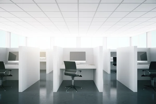 Moderne coworking kantoor interieur — Stockfoto