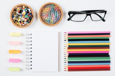 Resepsiyon boş sarmal Not Defteri ile