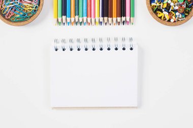 Resepsiyon boş Not Defteri ile