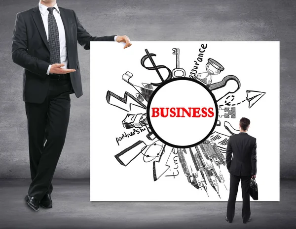 Business presentation concept — Stock Photo, Image