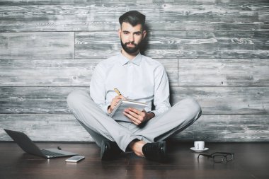 işadamı ile not etmek