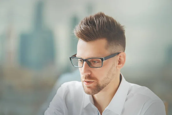 Masculino en gafas —  Fotos de Stock