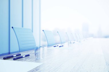 Toplantı odası masa portre