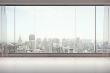 Şehir Manzaralı mobilyasız iç