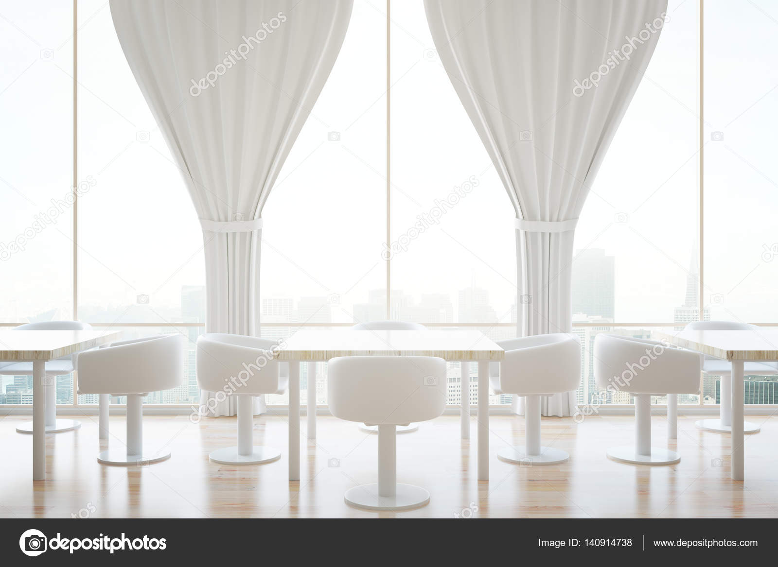 modern cafe interior — stock photo © peshkova #140914738 modern cafe interior — stock photo © peshkova #140914738