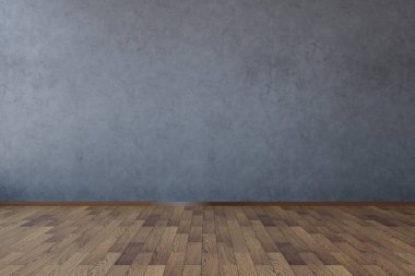 Boş karanlık beton duvar