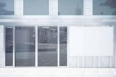 Dükkanı dış posteri ile