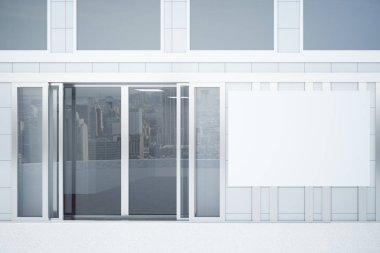 Beton kiremit poster ile bina