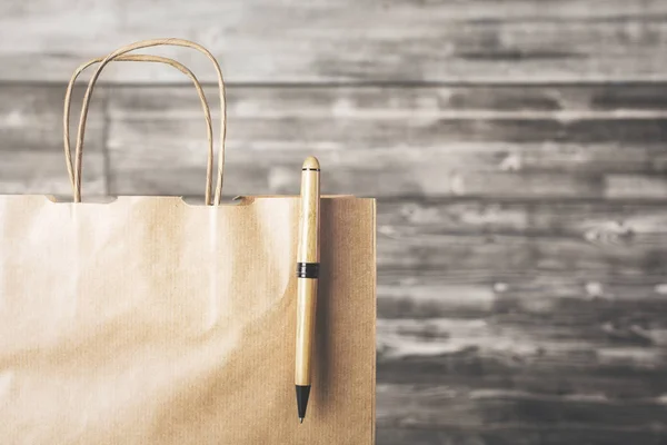 Shopping bag primo piano — Foto Stock