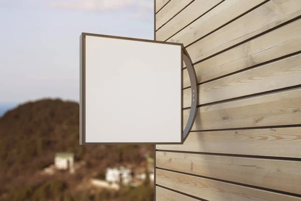 Primer plano del tapón de madera vacío — Foto de Stock