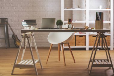 Modern ofis iç hipster işyerinde