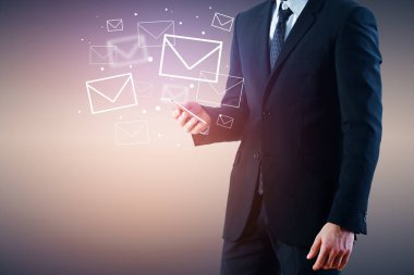 E-posta ağ iletişim kavramı 