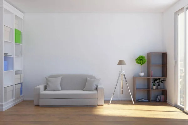 Modernes Wohnzimmer — Stockfoto