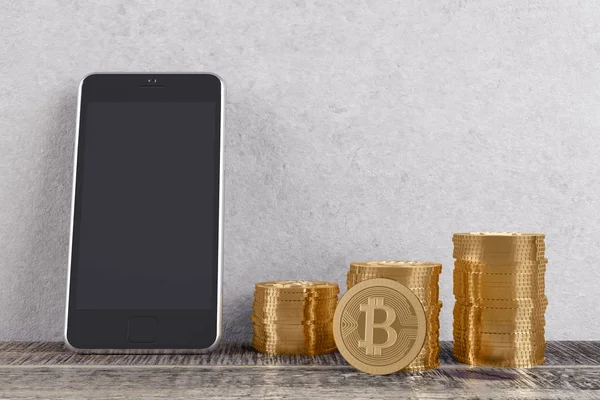 Bitcoins ve cep telefonu Oda 