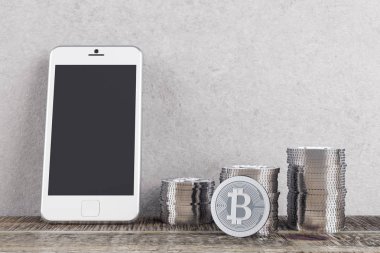 Bitcoins ve cep telefonu Oda 