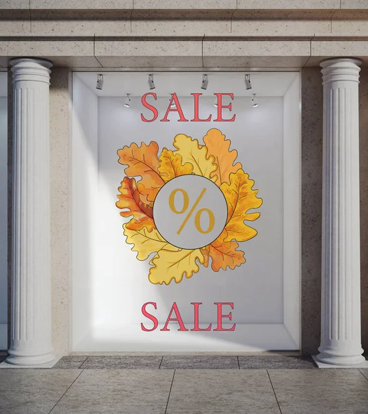 Autumn, fall sale concept