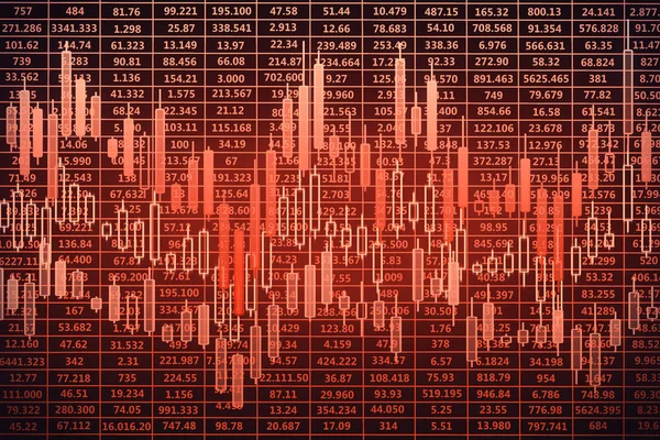 Röd forex bakgrund — Stockfoto