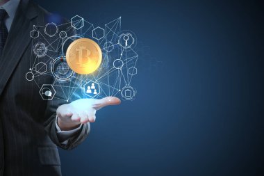 Yenilik ve cryptocurrency kavramı 