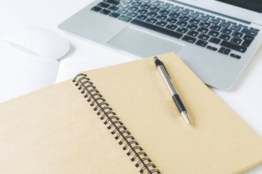 Office Masaüstü yakın çekim 