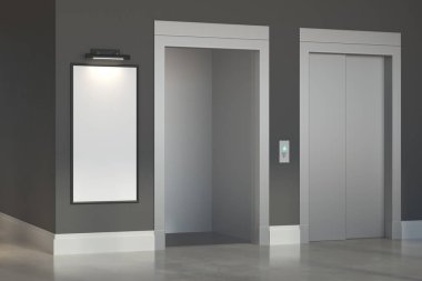 Asansör ve Pano tarafı ile iç 