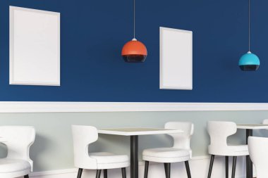 Beyaz tahta ile yaratıcı Cafe 